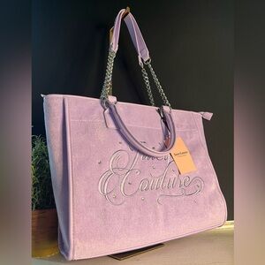 Juicy Couture Lavender Bag Beach Tote​